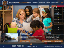 Tablet Screenshot of brentwood.ccsd59.org